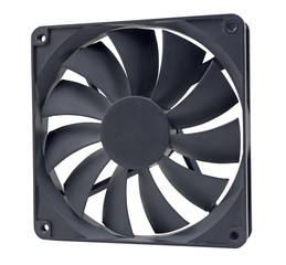 Fan for PC isolated on white