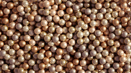 Beautiful festive background with balloons. 3d illustration, 3d rendering.