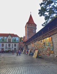 Obraz premium Cityscape of Krakow, Poland