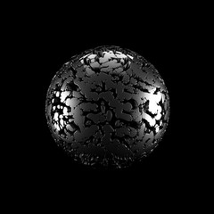 Abstract shape background. 3d illustration, 3d rendering.