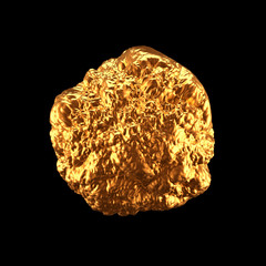 Abstract shape background. 3d illustration, 3d rendering.