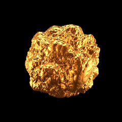 Abstract shape background. 3d illustration, 3d rendering.