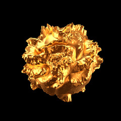 Obraz premium Abstract shape background. 3d illustration, 3d rendering.