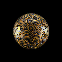 Abstract shape background. 3d illustration, 3d rendering.