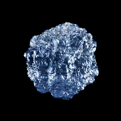 Abstract shape background. 3d illustration, 3d rendering.