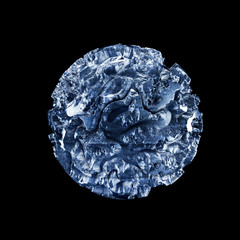 Abstract shape background. 3d illustration, 3d rendering.