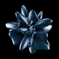 Abstract shape background. 3d illustration, 3d rendering.