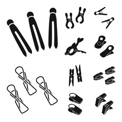 Vector illustration of holding and equipment icon. Collection of holding and hold stock vector illustration.