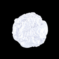 Abstract shape background. 3d illustration, 3d rendering.