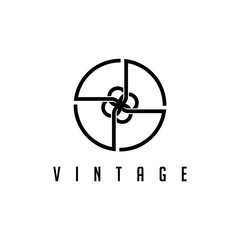 Vintage lines that form parallel rounds.