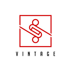 Vintage lines that describe the cooperation and recruitment of people.