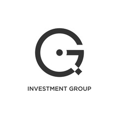 Initial vector that combines the letters I and G in the financial industry.
