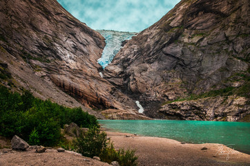 Briskdal Glacier in Norway