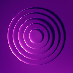 Minimalism abstract background, pedestal. 3d illustration, 3d rendering.