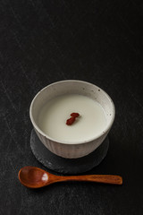 杏仁豆腐　 Apricot kernel tofu Taiwan dessert