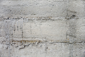 texture background old concrete gray brick wall closeup