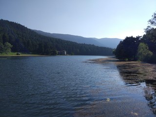 lake in the mountains