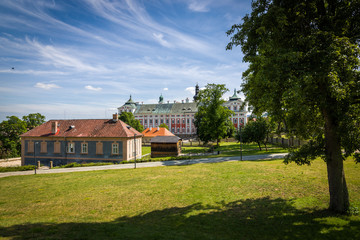 Fototapeta na wymiar Klasztor Benedyktyński Broumov w Czeskiej Republice