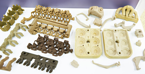 Low pressure sand mold casting products