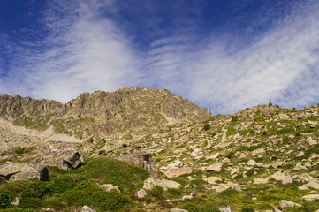 High mountain landscape.