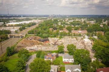 Aerial of North Brunswick New Jersey