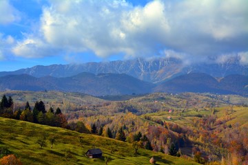 autumn in the Cheia area of Brasov county - Romania