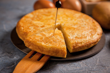 Tortilla española de patata casera