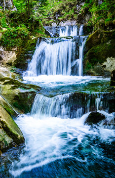 waterfall - rottach-egern - bavaria © fottoo