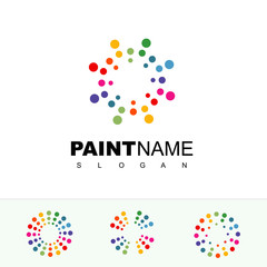 Circle Painting Logo