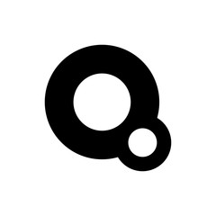Q letter logo design vector
