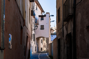 streets of the ancient town of tarazona