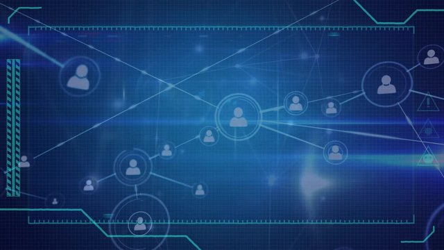 Network of data and connections