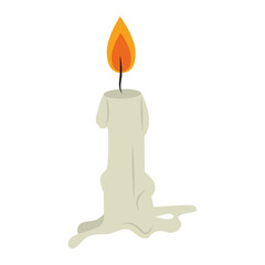 candle light fire flame cartoon