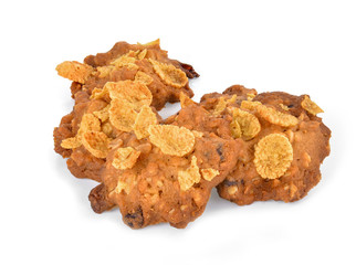 Cookies isolated on a white background