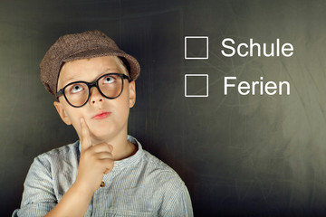 Schule oder Ferien