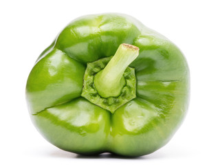 Green Bell Pepper Isolated