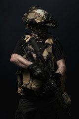 special forces soldier , military concept - 285075460