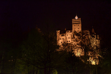 Legendary Bran Castle, Dracula Residence in Transylvania, Romania.