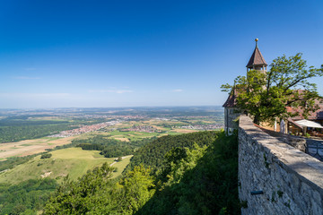 Aussicht von der Burg Teck