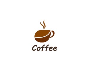 Coffee cup Logo Template vector icon design
