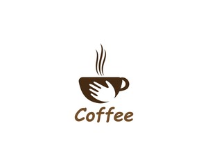 Coffee cup Logo Template vector icon design