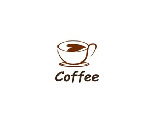 Coffee cup Logo Template vector icon design