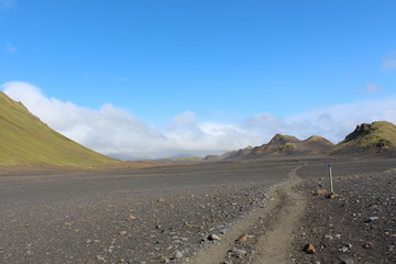 Road through nothing