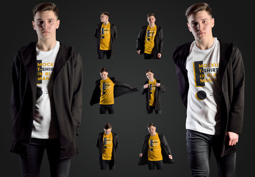 8 T-Shirt Model Mockups