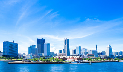 Naklejka premium 横浜 ベイエリア