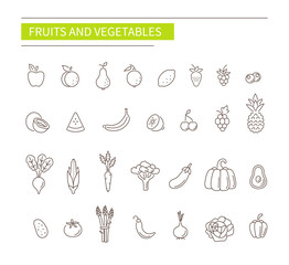 fruits and vegetables