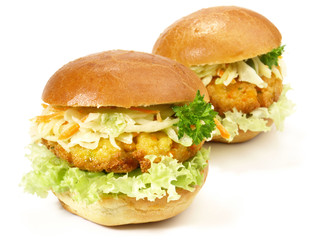 Vegetarischer Hamburger