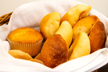 Handmade padareia in hotel Ciudad de Guatemala, breakfast dessert traditional sweet bread
