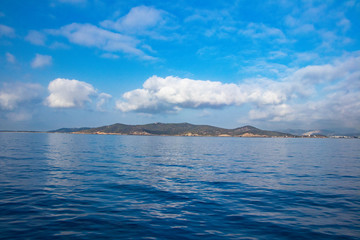 Fototapeta na wymiar View to Island Ibiza