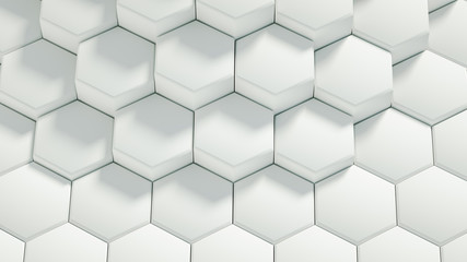 Fototapeta premium Volumetric texture abstract background. 3d illustration, 3d rendering.